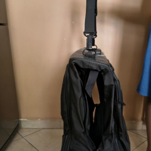 Delsey Retro Suitcase Garment Bag like new, black with red details