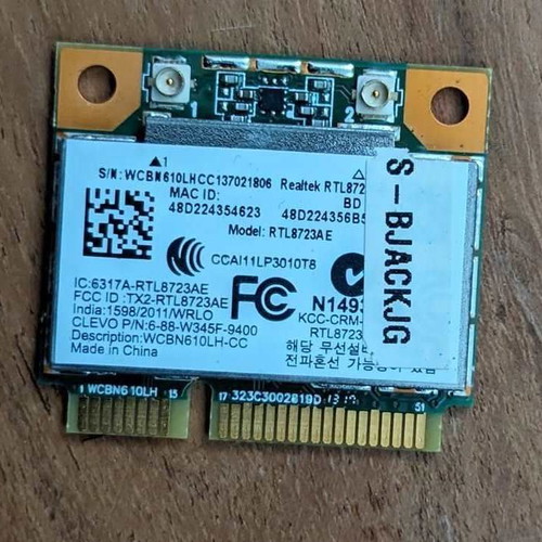 WiFi Bluetooth 4.0 Half Mini PCIe Card RTL8723AE used for notebooks