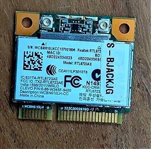 300M WiFi Bluetooth 4.0 Half Mini PCIe Card RTL8723AE for Notebooks Laptops