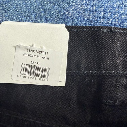 Wrangler Jeans new men's pants black and gray cotton