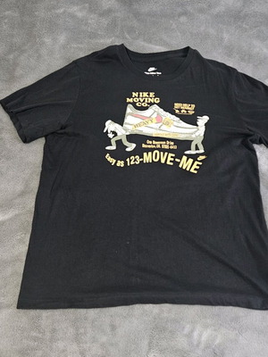Nike shirt like new, black, size L