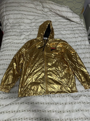 Fila gold jacket like new, size L