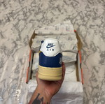 Nike Air Force 1 x Undefeated Ανδρικά αθλητικά παπούτσια κίτρινο και μπλε κατόπιν παραγγελίας