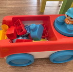 Cocomelon Train and Building Blocks Set like new