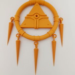 Yu-Gi-Oh Millenium Ring new 3D printed 35cm
