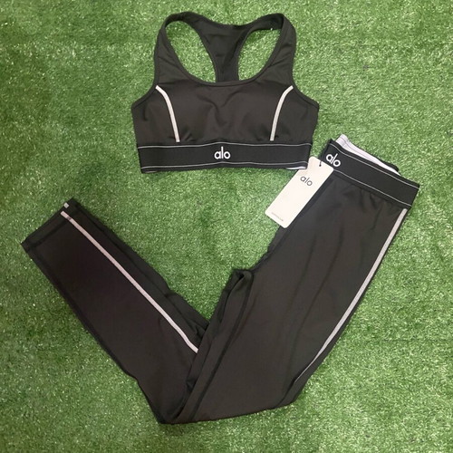 Alo set new, black and white, size S