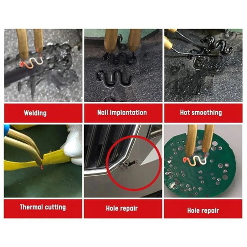 Plastic Repair Kit with Welding Gun new H50