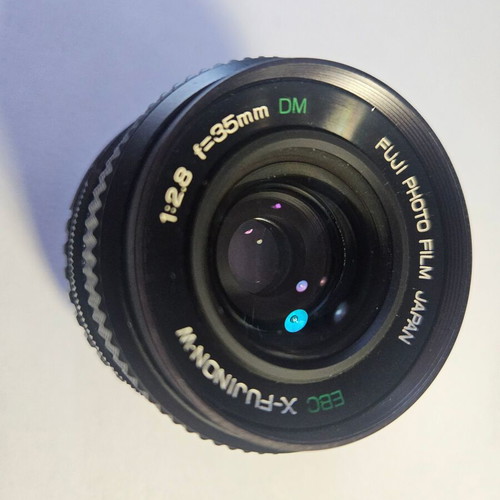 Fujica EBC Fujinon-W 35mm f/2.8 lens like new with adapter and UV filter