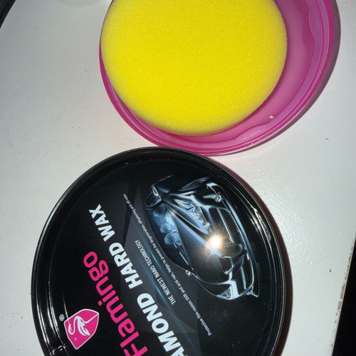 Flamingo Car Cleaning Set like new, 3 products