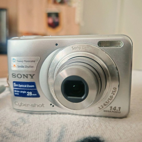 Sony Cybershot S5000 ψηφιακή φωτογραφική μηχανή μεταχειρισμένη με γνήσια θήκη και κάρτα μνήμης
