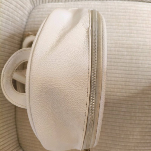 Summer backpack bag used, white
