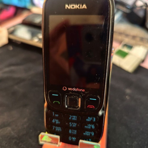 Nokia 6303 Classic phone used, black, with charger