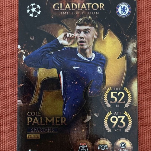 Cole Palmer Gladiator GLE7 Topps Match Attax limited edition