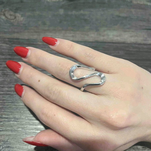 Silver ring new