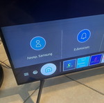 Samsung 4K TVs used, 50 and 55 inches, with remotes and bases
