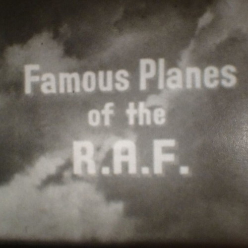 Famous planes of the English Royal Air Force Super 8mm like new