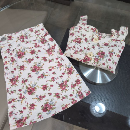 Zara Kids floral set for girl size 10 used
