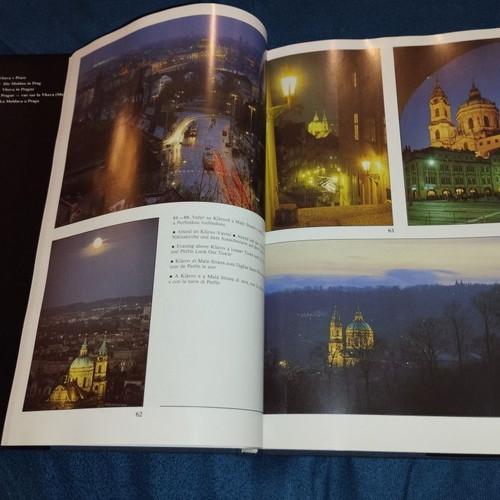 Prague photographic book by Miroslav Krob, multilingual edition
