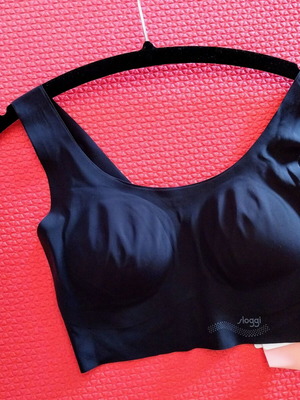 Sloggi Zero Feel bra new, black, size XS