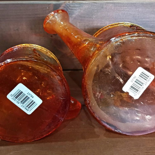 Vintage acrylic watering can set with chicken figure new