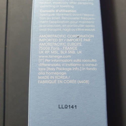 Laneige Water Bank SPF50PA+++ new