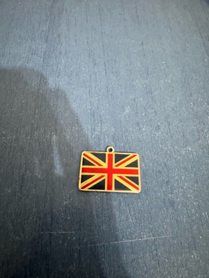 Union Jack keychain like new