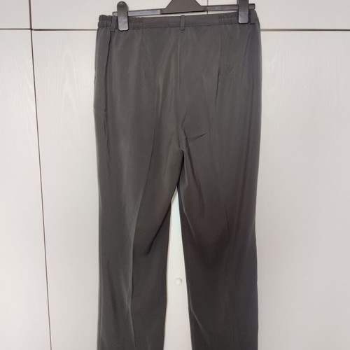 Grey pants new medium large with elastic waist