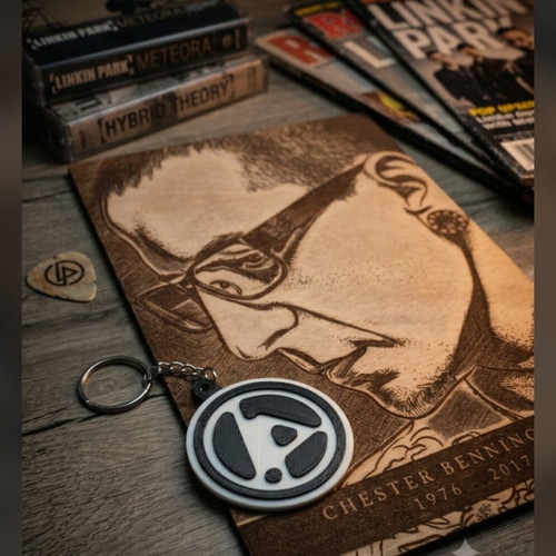 Linkin Park keychain with new logo, new condition