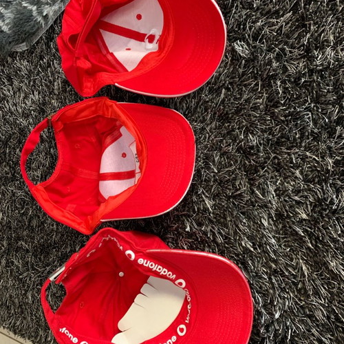 Red jockey cap Vodafone 1 piece