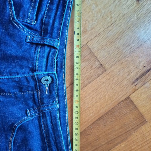 Denim shorts like new, blue, sizes S and M