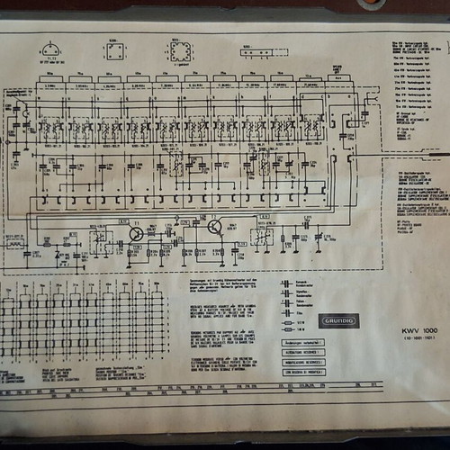 Grundig KW1000 shortwave converter used