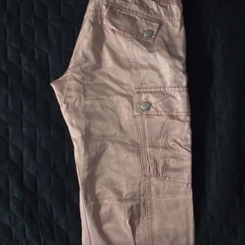 Freeman T.Porter Capri women's satin pants like new, pastel pink