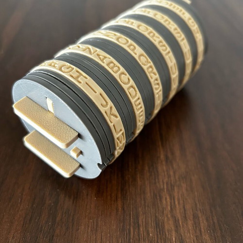 Cryptex da Vinci new locking mechanism box