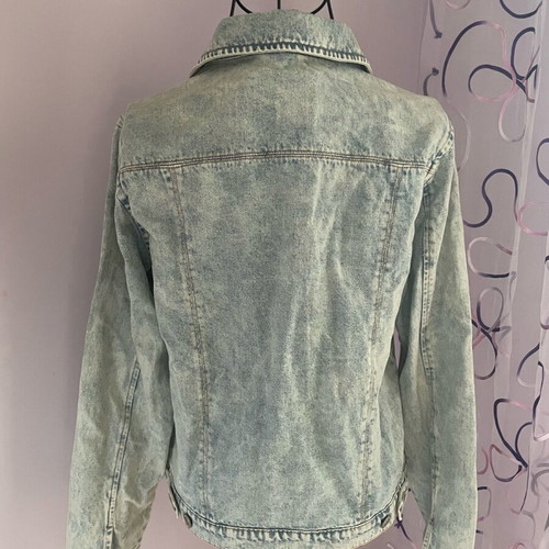Denim jacket like new, blue, size 158-164 cm