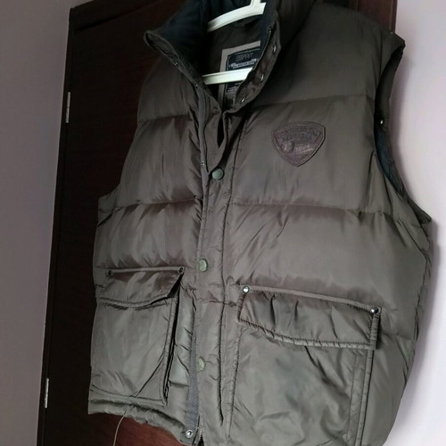 Esprit men's sleeveless jacket XXL brown like new