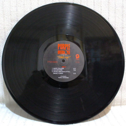 Purple Overdose–Indigo vinyl LP used, 1990 psychedelic rock album