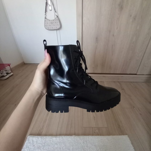 Pull & Bear black boots size 38 like new