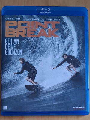 Point Break Blu-ray with German subtitles, action crime