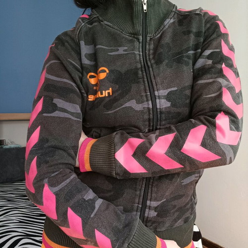 Women's Hummel sweatshirt camouflage like new