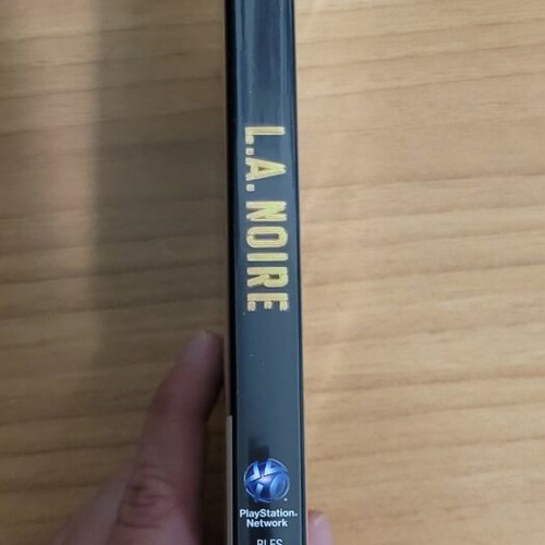 L.A. Noire PS3 game Europe version