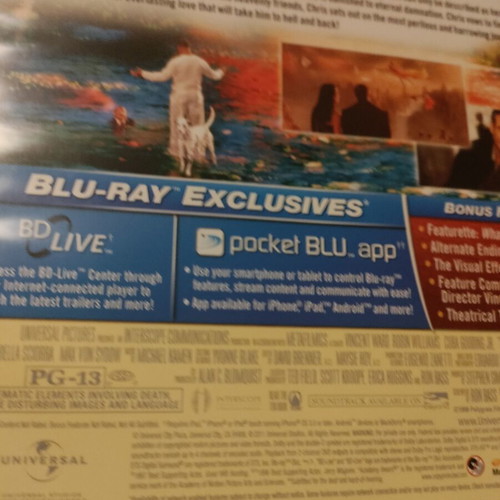 What Dreams May Come Blu-Ray with English subtitles