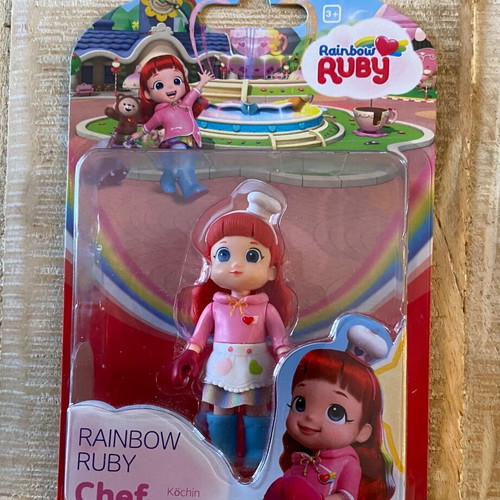 Rainbow Ruby Chef collectible card new