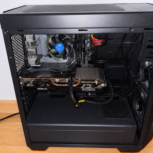 Gaming PC RX 6600 8GB i5-10400 16GB RAM 1TB NVMe like new