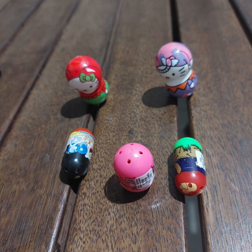 Mighty Beanz collectible miniature beans set of 5