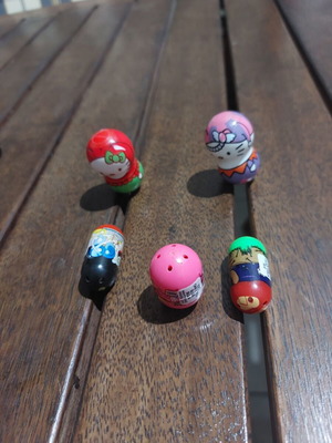 Mighty Beanz collectible miniature beans set of 5