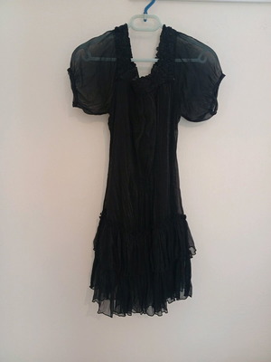 Summer women's dress like new, size M, black