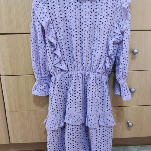 Mind Matter lilac mini dress size M like new