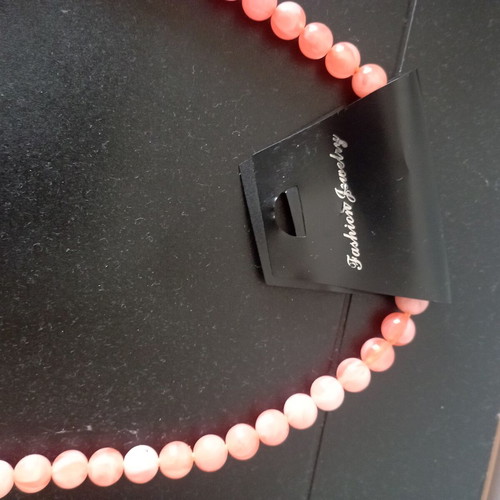 Necklace new in orange shades