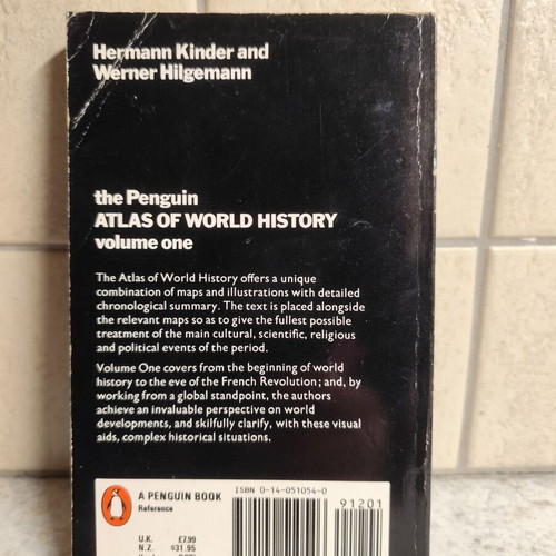 Atlas of world history booklet used