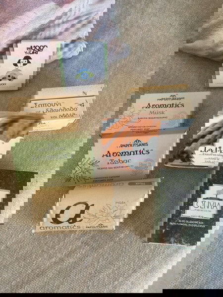 7 Αρωματικά καινούργια Σαπούνια
